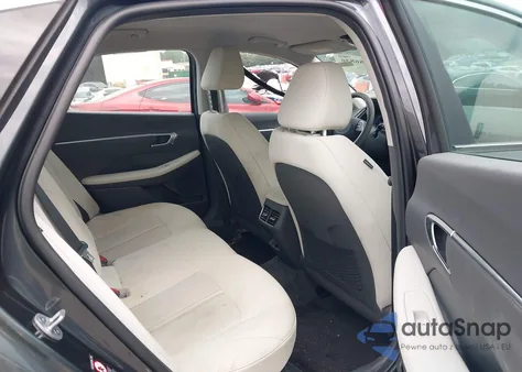 2023 Hyundai Sonata Hybrid Blue из США, поврежденный, VIN KMHL24JJ4PA060255